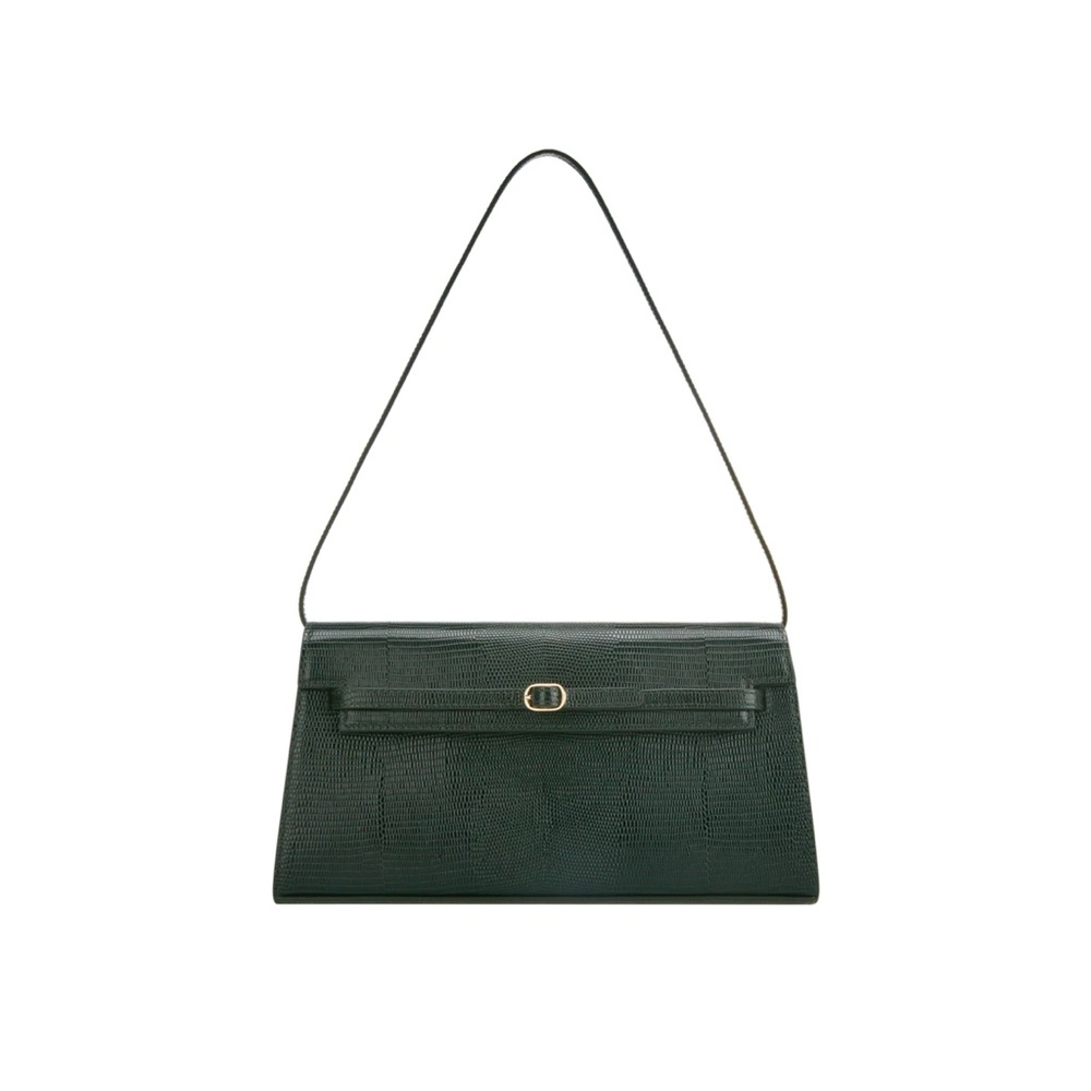 NEW Lizard Embossed Shoulder Bag